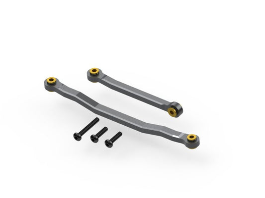 Venture18/CC Aluminum Steering Link Set (Gunmetal)