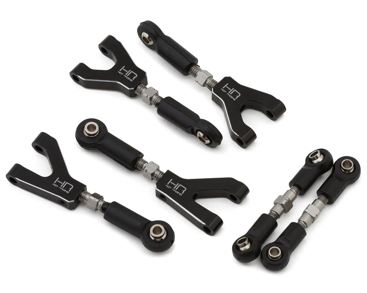 Hot Racing Losi® NASCAR Aluminum Adjustable Camber & Steering Links Set Hot Racing