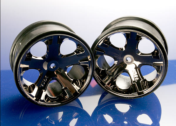All-Star 2.8" Black Chrome Wheels (2)