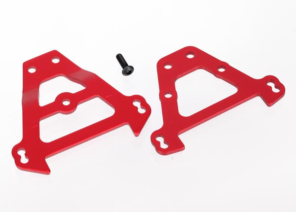 Red Aluminum Tie Bars (F&R) Part Number: 5323R