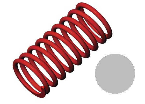 1/10 GTR Springs (4.9-Rate Silver Stripe) (2) Part Number: 5442