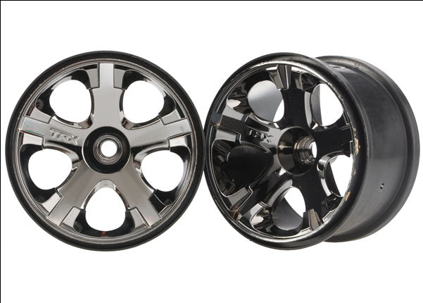 All-Star 2.8" Black Chrome Wheels (2)