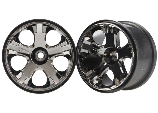 All-Star 2.8" Black Chrome Wheels (2)