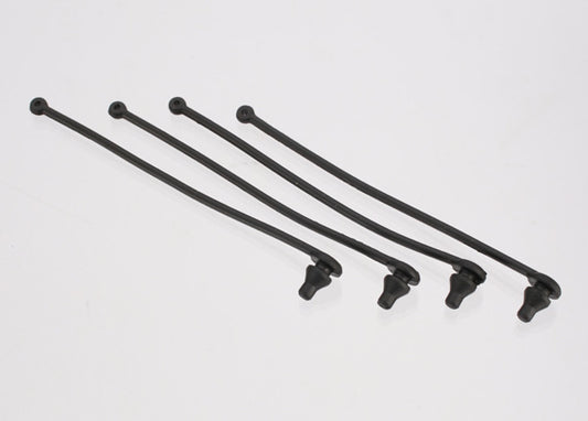 Black Body Clip Retainers (4) Part Number: 5750