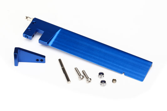 Blue Aluminum Rudder with Hardware Part Number: 5779