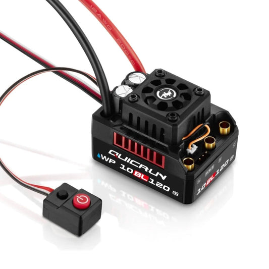 QuicRun 10BL120 Sensored Brushless ESC (1/10, 120A) Hobbywing