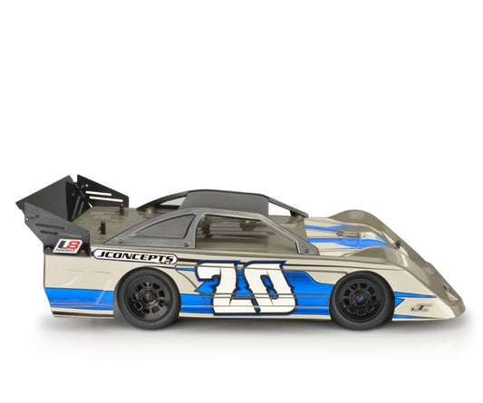 L8D Decked 10.25" Wide 1/10 Late Model Body, w/ Rear Super Spoiler