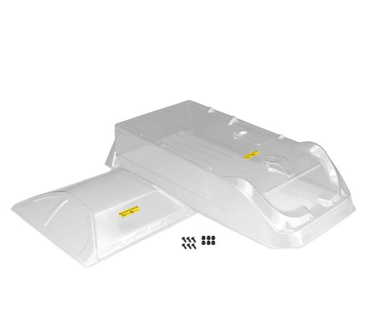 L8D "decked" 10.25" Wide 1/10th Late Model Body, w/ Rear Super Spoiler - Lightweight