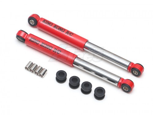 King Kong RC 80mm Scale Aluminum Internal Shocks Set Red (2)