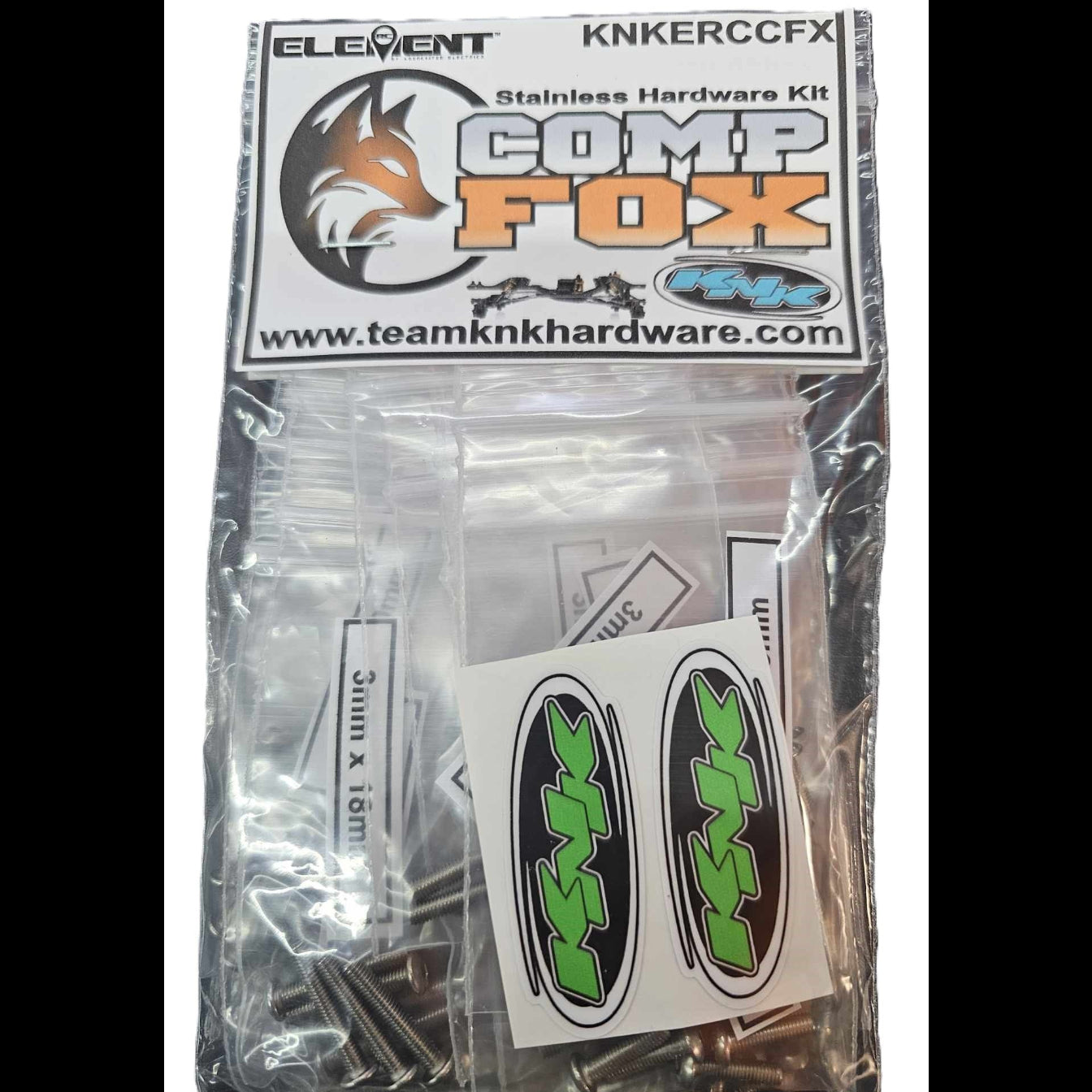 Element Comp Fox Stainless Hardware Kit Team KNK