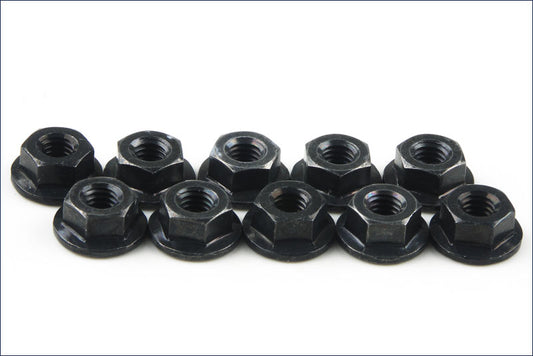 Kyosho Nut (M4X4.5mm) Flanged (10Pcs)