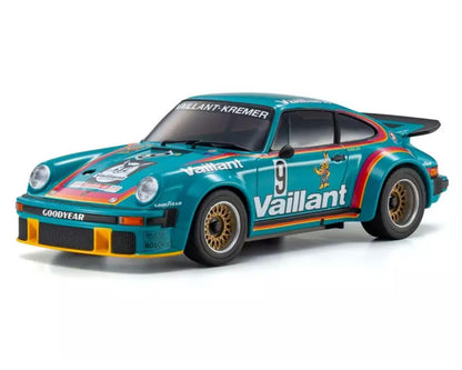 Kyosho Mini-Z MR-04 RWD Readyset 1976 Porsche 934 RSR Turbo (Vaillant #9) w/KT-531P 2.4GHz Radio Kyosho