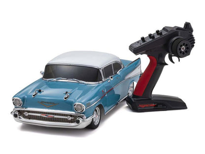 Kyosho 1/10 EP 4WD Fazer Mk2 FZ02L Readyset 1957 Chevy Bel Air Coupe, Tropical Turquoise