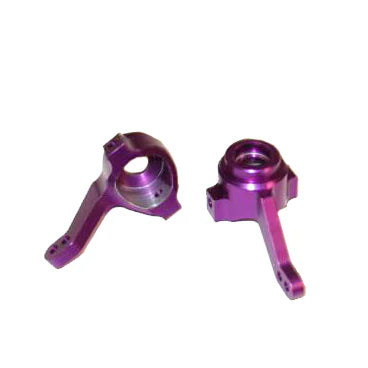Aluminum Steering Knuckles L/R (Purple) (1pr) 02131P Redcat
