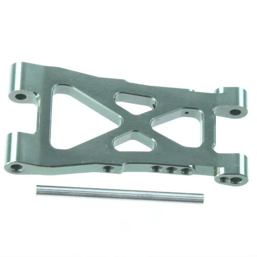 F/R Lower Suspension Arm w/ Hardware(Aluminum)(Gunmetal)(1pc) BLH-0002GM Redcat