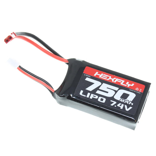 For (Ascent 18) 2 cell 7.4v 750mah Lipo Battery w/ JST connector  (1pc)