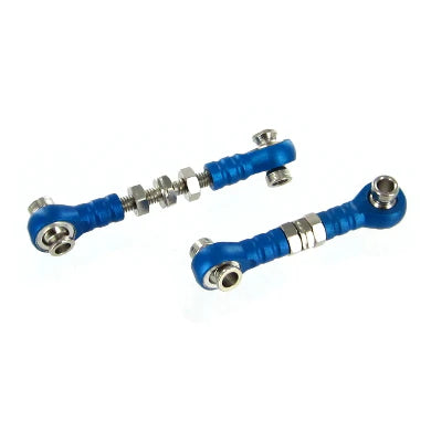 Turnbuckle with Machined Rod Ends, Blue (2pcs) 122217 Redcat