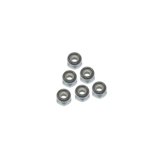 RER29665 - Wheel Nut 2mm Locknuts (6pcs) - ASCENT 18, MT18