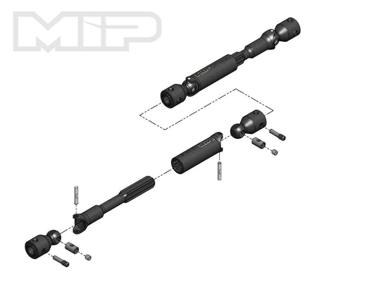 MIP18250  HD Driveline Kit, Traxxas TRX-4 Bronco