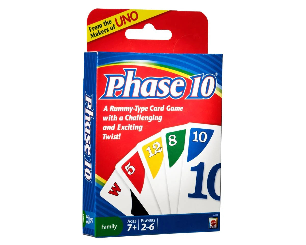Mattel Phase 10 Card Game A-Main