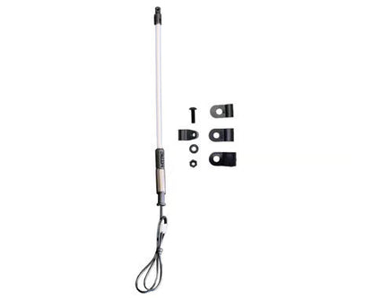 MyTrickRC TrickWhip2 Super Bright Scale Whip Light Tube (Purple) (130mm) w/12V-3V Voltage Regulator & Receiver Cable MyTrickRC