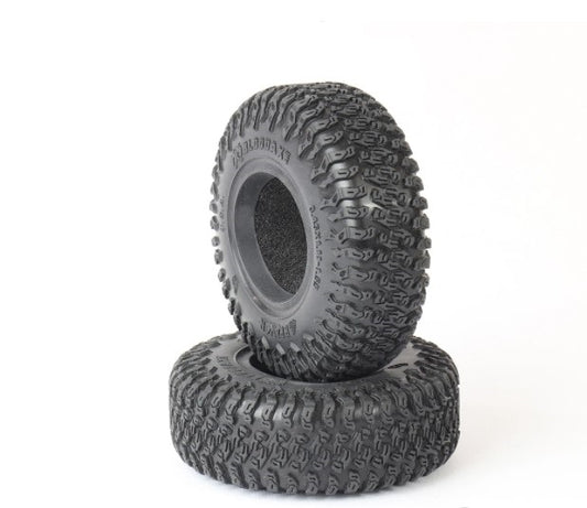 Braven Bloodaxe 1.55" Offroad Scale Tires, Alien Kompound (Super Soft), w/ Foams (2)