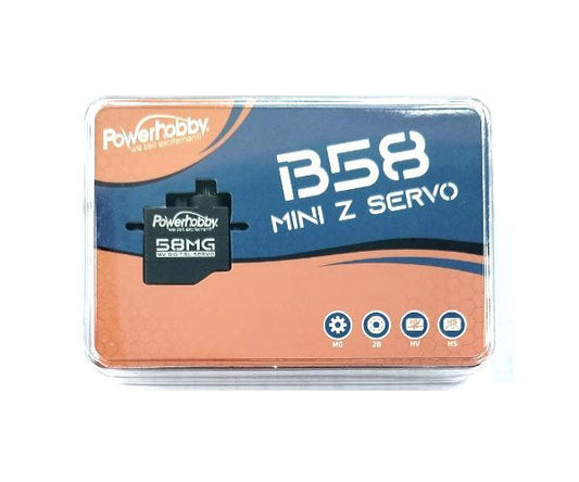Power Hobby: 58MG Programmable High Speed / Torque Digital Servo Mini-Z Power Hobby