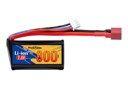 BlackZon Slyder - Li-ion 7.4V 800mAh Battery with Deans Plug
