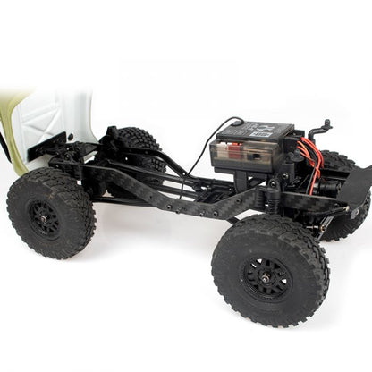 Axial SCX24 Deadbolt C10 JLU Betty Carbon Fiber Frame Rail set