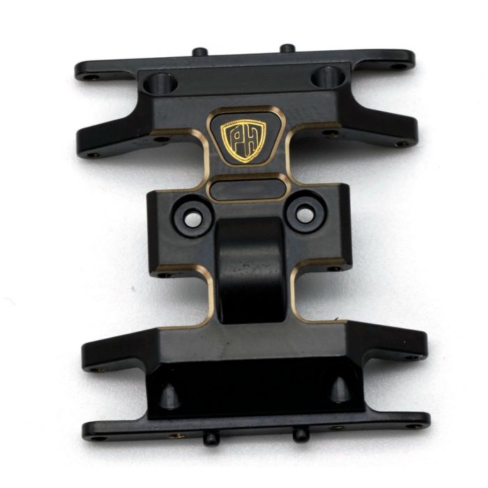 Power Hobby: Brass Center Gearbox Skid Plate, for Axial SCX24