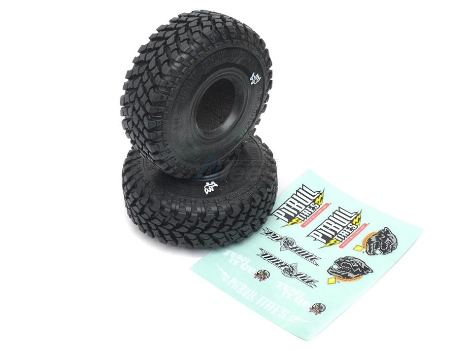 Pit Bull Xtreme RC PitBull Alien Kompound - Growler AT/Extra 1.55 R/C Scale Tires // Foam - 2Pcs