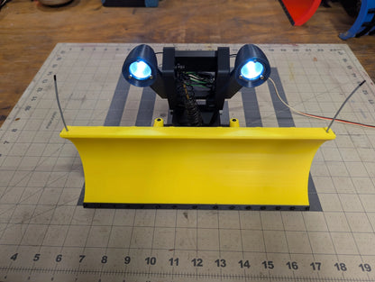 Snowplow (Yellow) with Lights (No Servos)