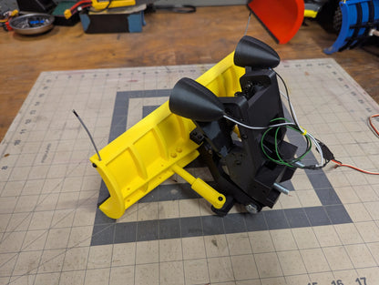 Snowplow (Yellow) with Lights (No Servos)