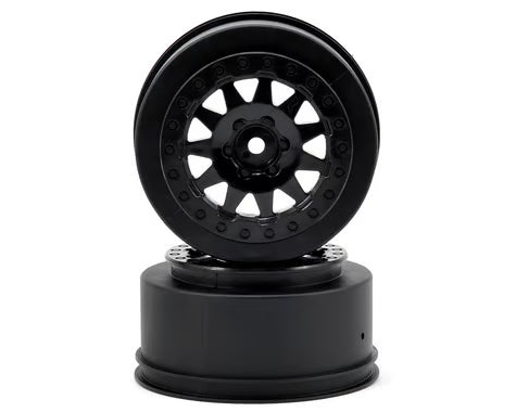 Pro-Line F-11 Short Course Wheels w/+3mm Offset (Black) (2) w/12mm Hex (SC5M)