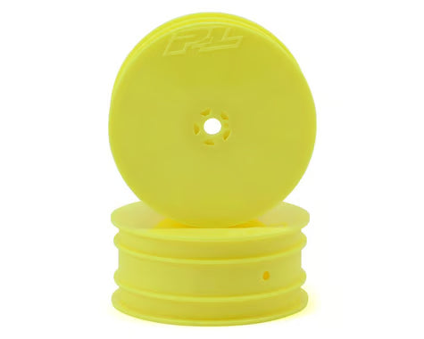 Pro-Line Velocity VTR 2.2" 4WD Front Buggy Wheels (2) (Yellow) (B64) w/12mm Hex
