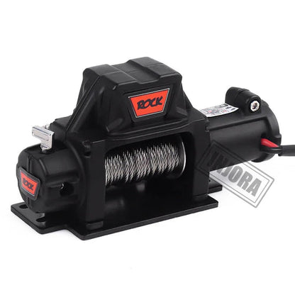 INJORA Metal Steel Wire Automatic Simulated Winch for 1/10 RC Crawler INJORA