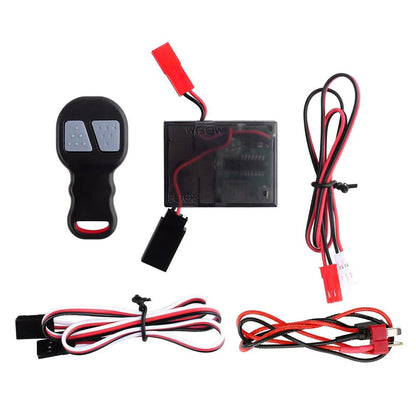 INJORA Wireless Remote Receiver Winch Controller Set for 1/10 RC Crawler INJORA