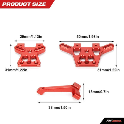 RCAWD 1/18 Traxxas Latrax Aluminium Shock Tower Set