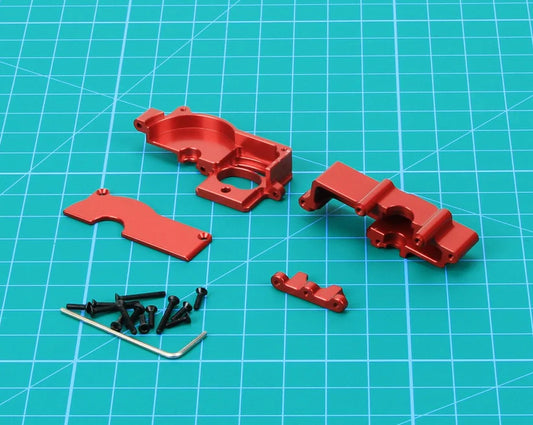 RCAWD 1/18 Traxxas Latrax Aluminium Gearbox Housing & Motor Plate Set