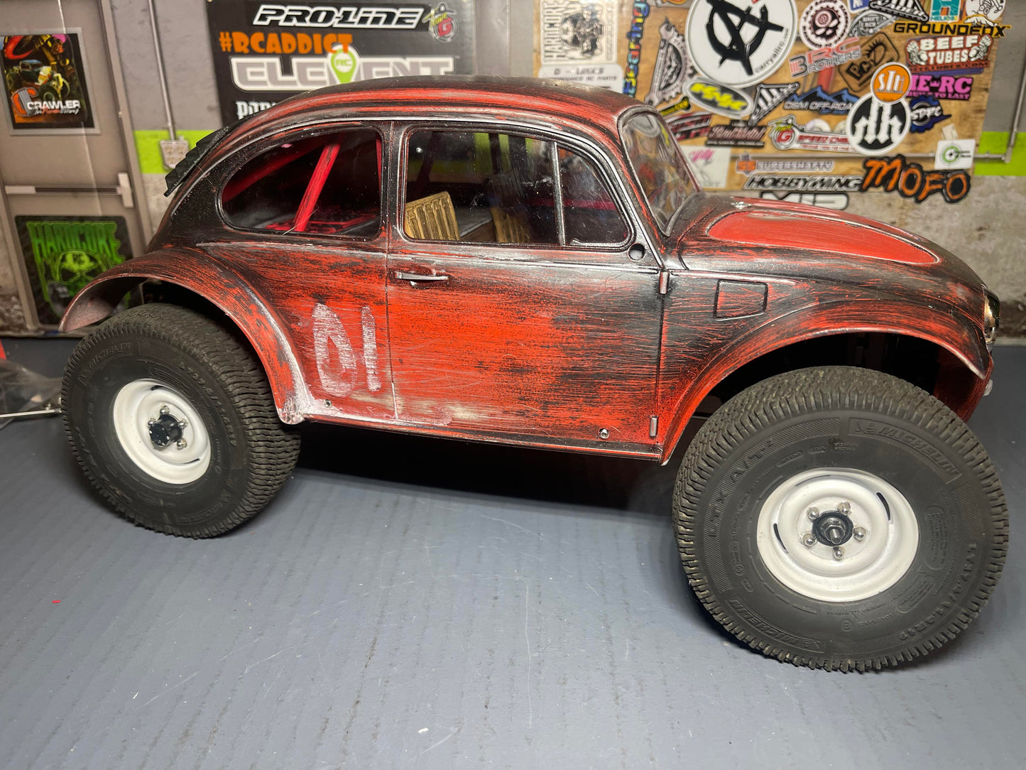 1/10 Bug Beetle RC Body Set Sand Scorcher 2010