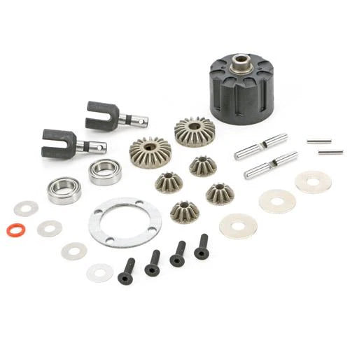 Redcat Racing 510101 Front or Rear Complete Differential Kit for RC-MT10E Redcat
