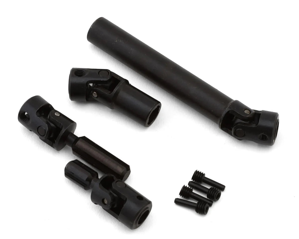 Redcat Ascent-18 Apex Steel Center Universal Driveshafts Set (Front/Rear) Redcat
