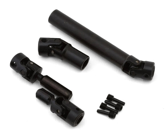 Redcat Ascent-18 Apex Steel Center Universal Driveshafts Set (Front/Rear) Redcat