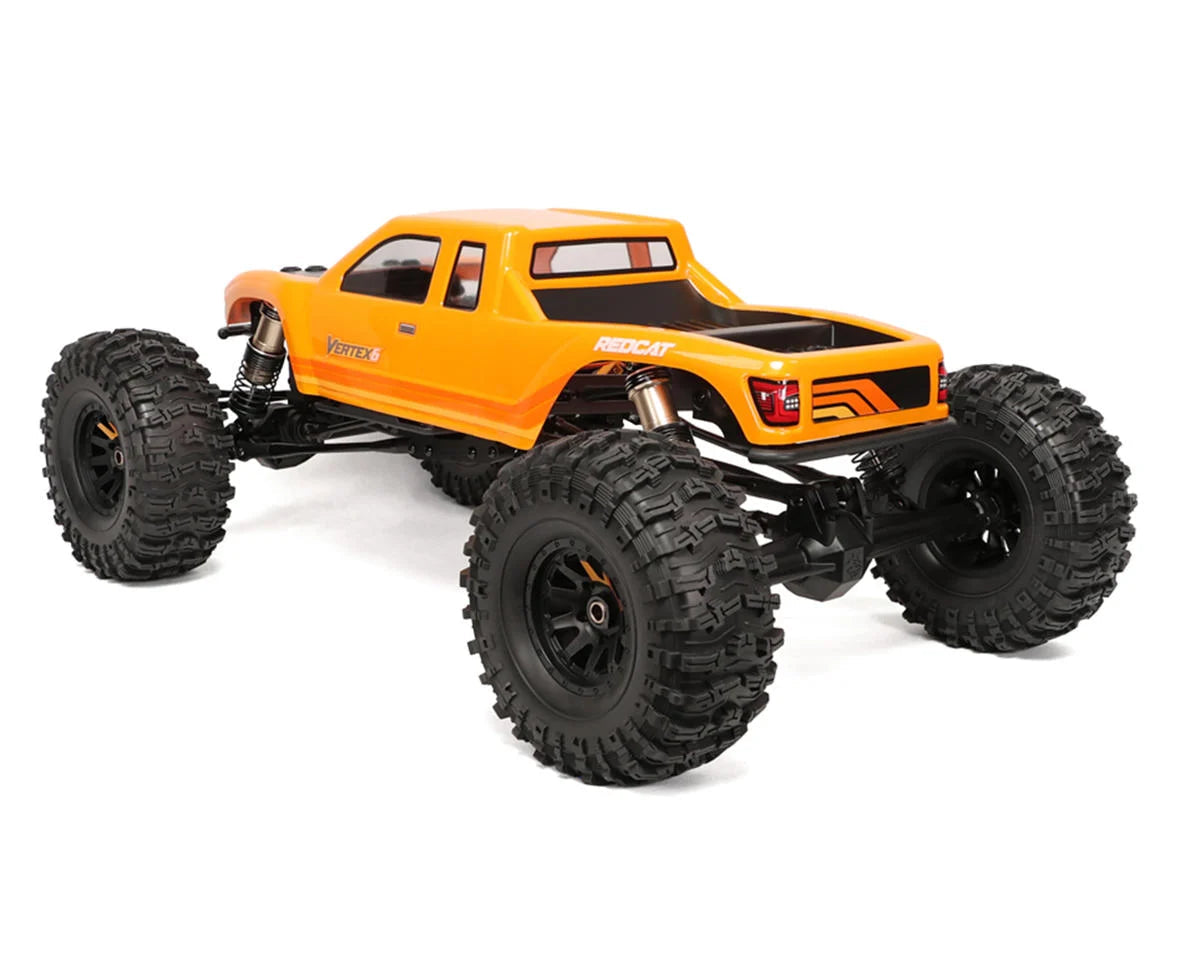Redcat Vertex-6 Crawler 1/6 RTR 4WD Electric Brushless Rock Crawler (Orange) w/2.4GHz Radio Redcat