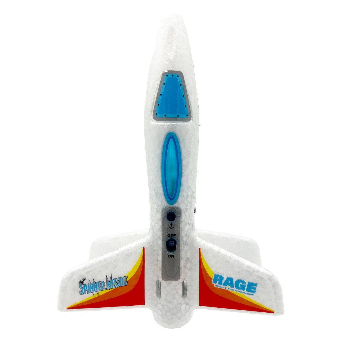 Spinner Missile - Black Electric Free-Flight Rocket