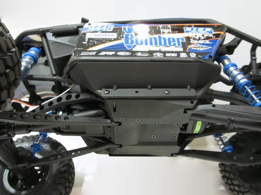 RR10 Bomber Rock Sliders with Skids (Black)