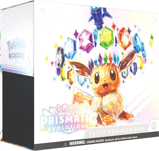 Pokemon TCG SV8.5 Prismatic Evolutions Elite Trainer Box SHD