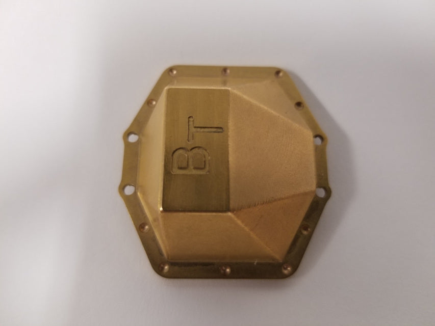 AR60 DIFF COVER - BRASS Wraith, Bomber, Brass