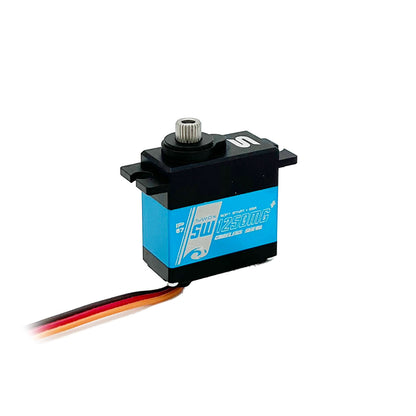 SAVSW1250MGP  Waterproof Premium Mini Digital Servo with Soft Start 0.10sec / 111.1oz @ 7.4V