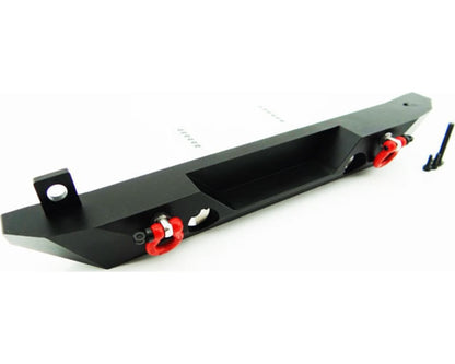 Aluminum Rear Bumper with Light Mounts Scx10